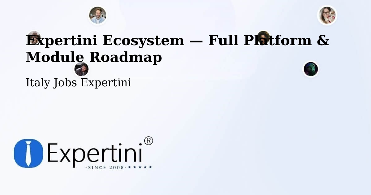 Expertini Ecosystem — Full Platform & Module Roadmap – Sanfront