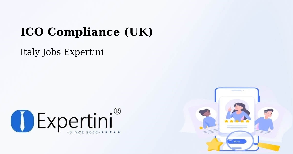 UK Data Protection & ICO Compliance – Sanfront - Italy Jobs Expertini